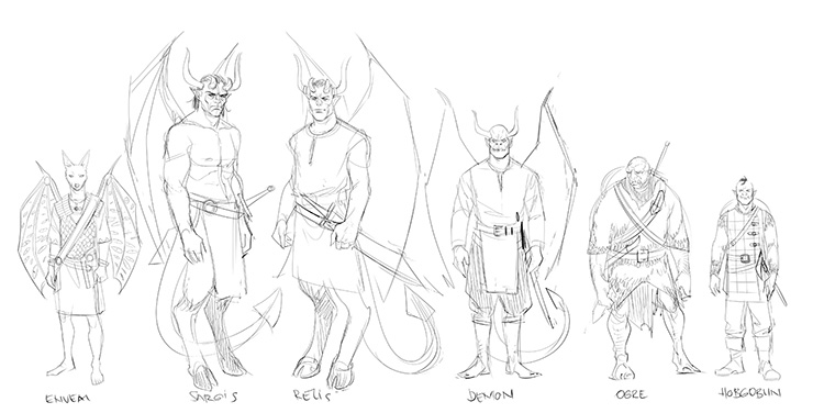character lineup