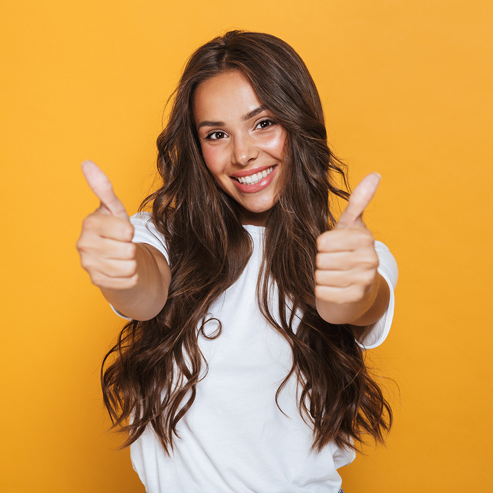 organge thumbsup